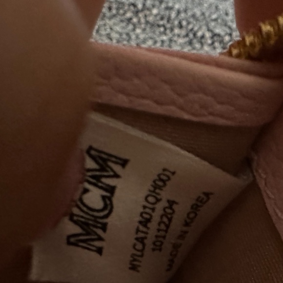 MCM zipper wallet. New condition, never used. Only stored in closet. - Picture 4 of 6